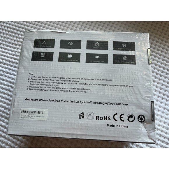 Kosmegal AC/DC Tire Inflator KSG-0226 - Picture 2 of 2